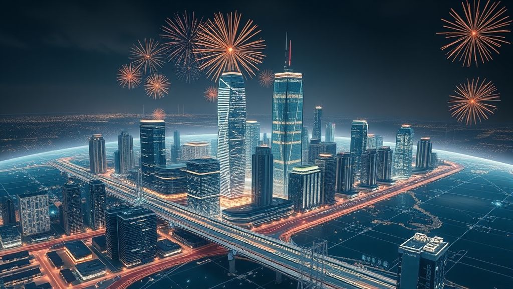 AG官网数字烟花让城市庆典更美 AG官网数字烟花让城市庆典更美