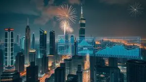 AG官网数字烟花：数字孪生破局城市庆典