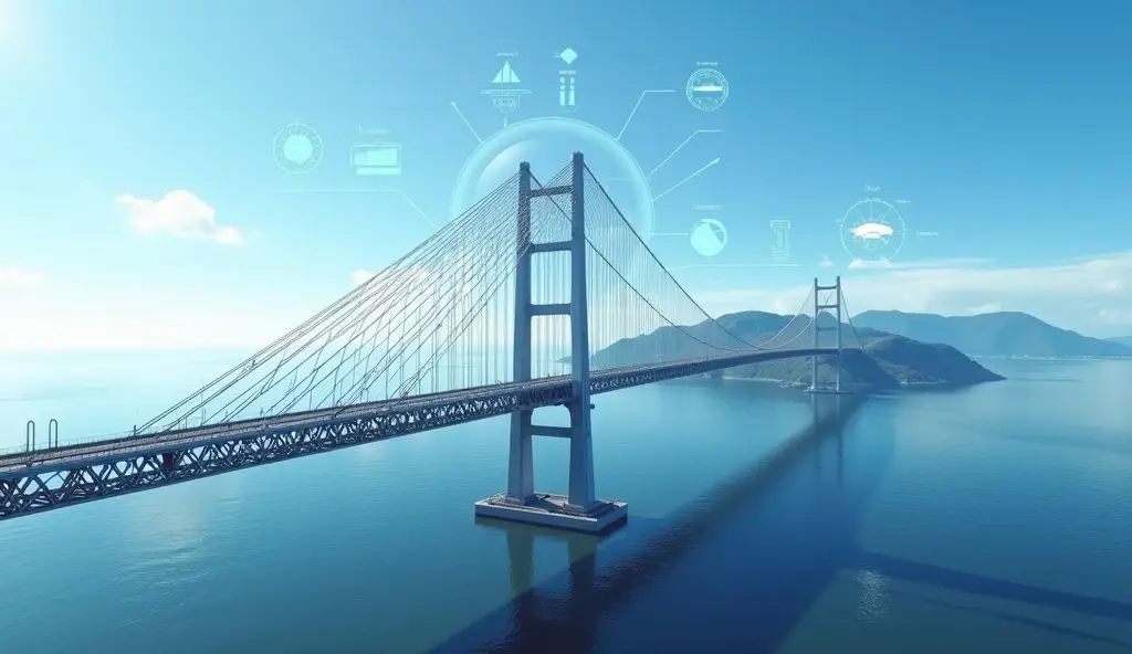 AG官网数字孪生：三维智能监测深中通道桥岛隧