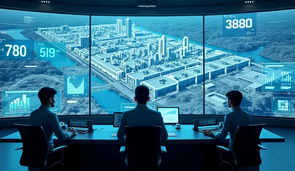 AG官网智慧校园数字孪生