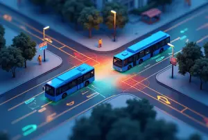 AG官网BRT智慧公交数字孪生：从可视化到可感知的运营革新