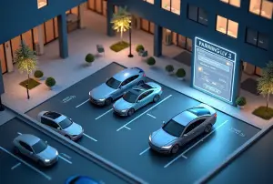 AG官网智慧停车场数字孪生：构筑车位充电一体化