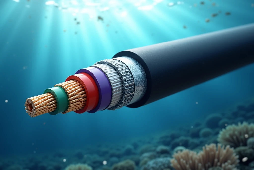 AG官网智慧海洋数字孪生赋能海底通信光缆施工与工程机械