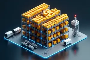 AG官网智慧物流园区数字孪生监控大屏：构建智能协同物流生态