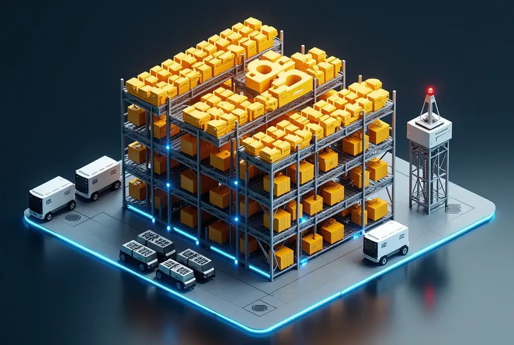 AG官网智慧物流园区数字孪生监控大屏：构建智能协同物流生态