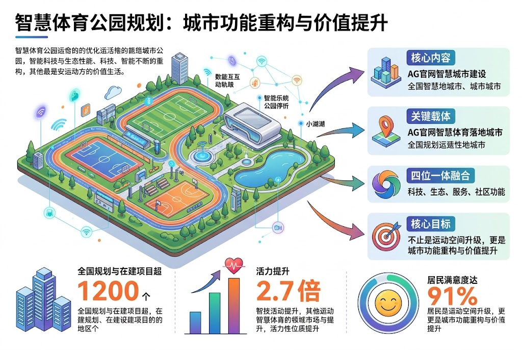 AG官网智慧体育公园规划方案：赋能城市高质量发展的体育公园