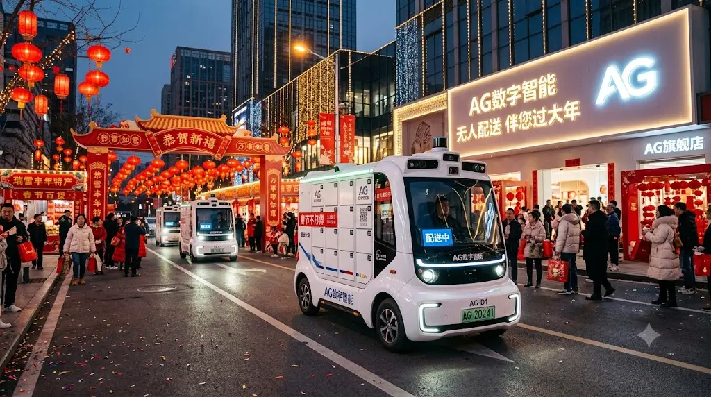 AG官网数字智能无人配送