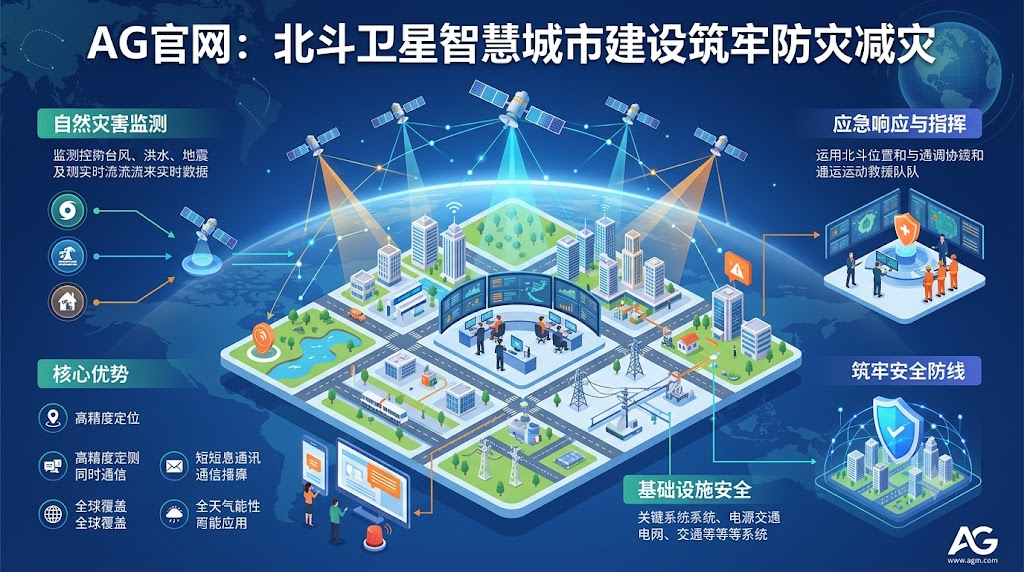 北斗结合 AG官网数字智能：赋能智慧城市建设筑牢防灾减灾